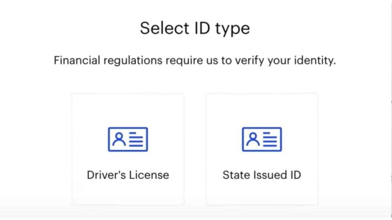 coinbase national registration identity card